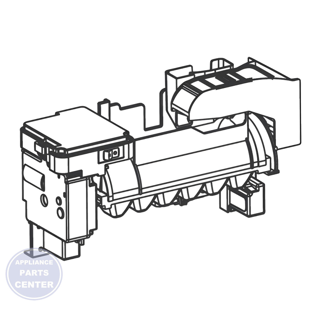 LG ICE MAKER ASSEMBLY AEQ73110221 - Main view showing efficient ice production for LG models