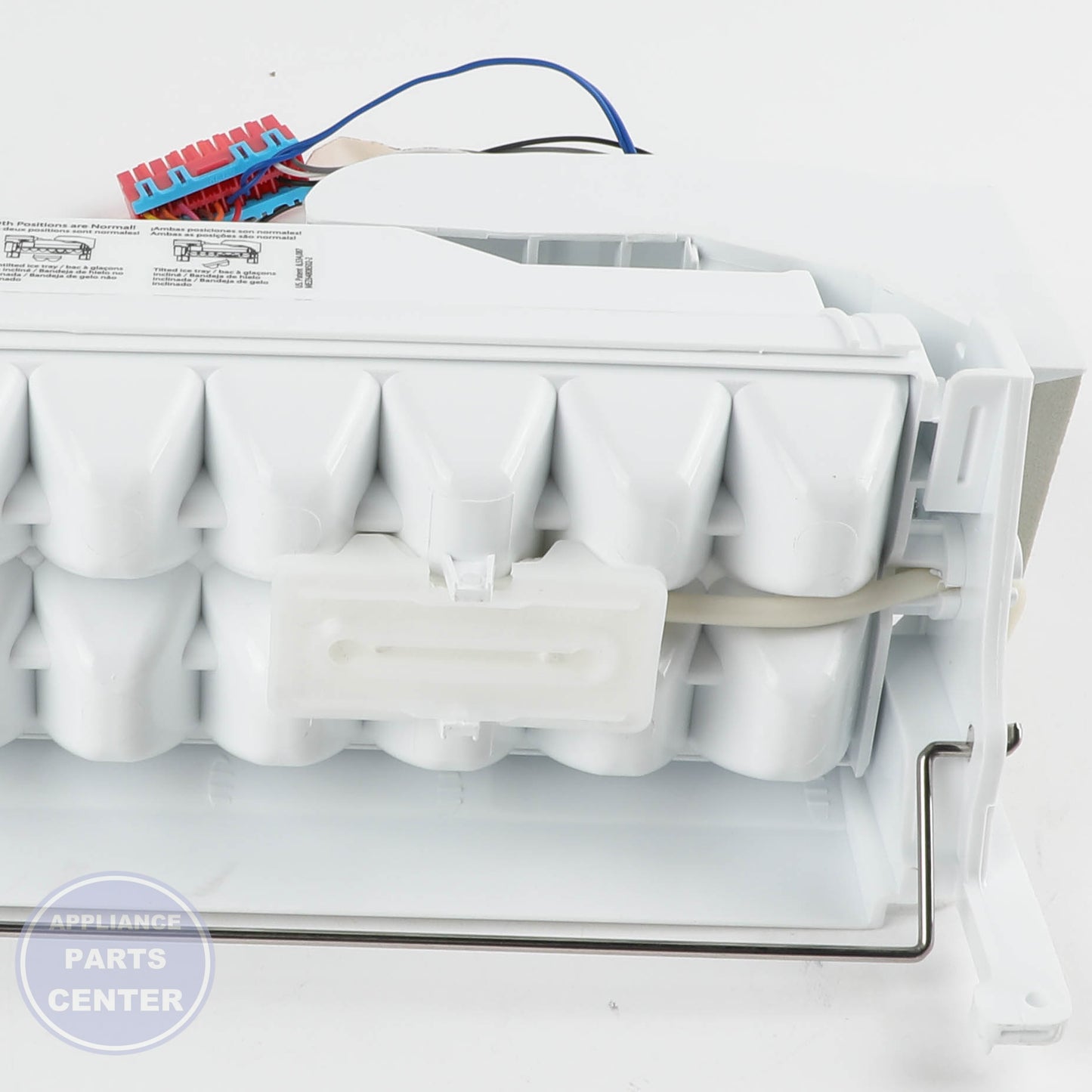 L-G ICE MAKER ASSEMBLY,KIT AEQ73110228 - Installation in L-G model showing key mounting points