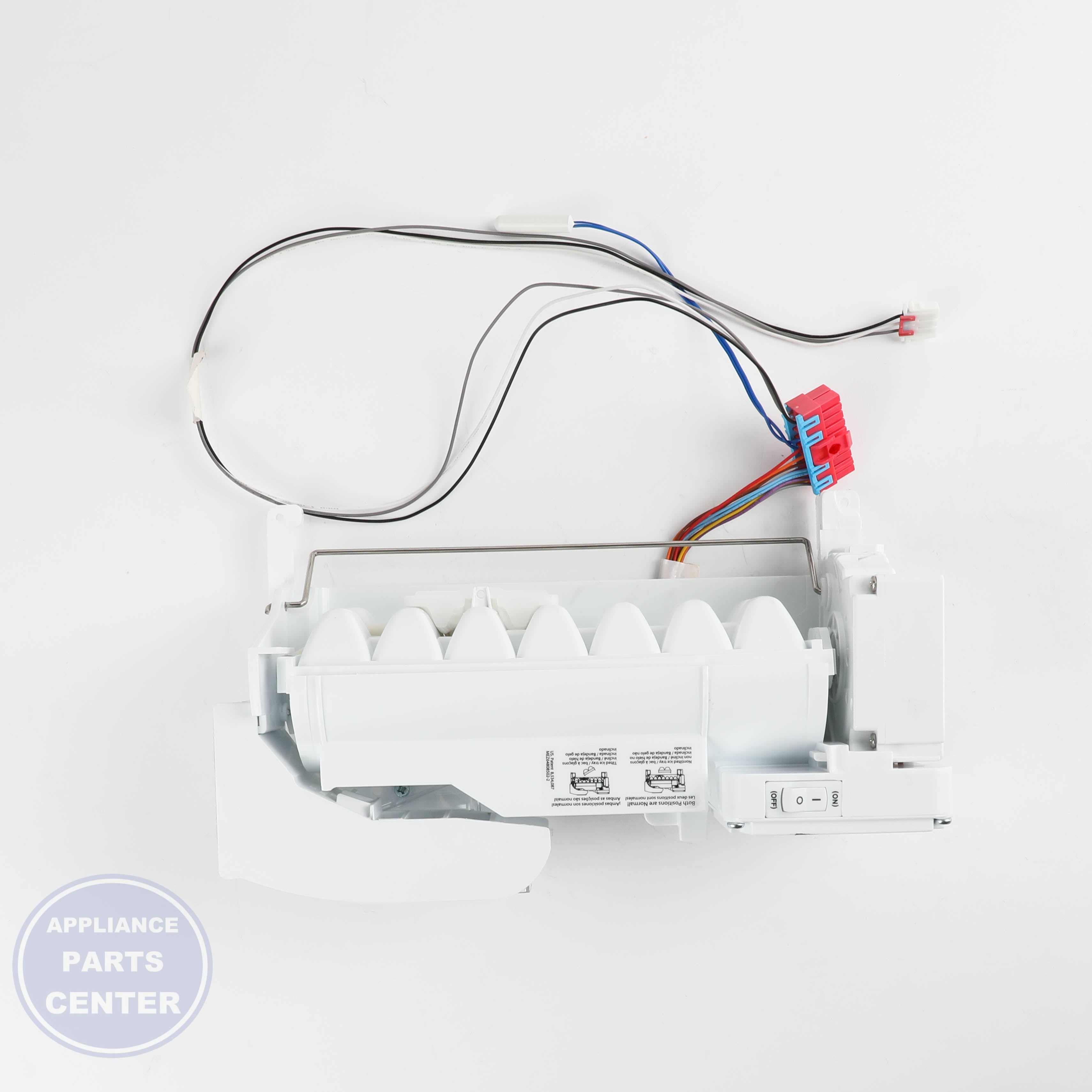 L-G ICE MAKER ASSEMBLY,KIT AEQ73110228 - Installation in L-G model showing key mounting points