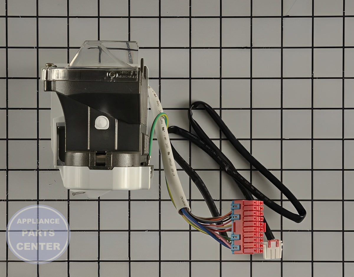 LG ICE MAKER ASSEMBLY KIT AEQ73209906 - Detailed view of ice maker technical details