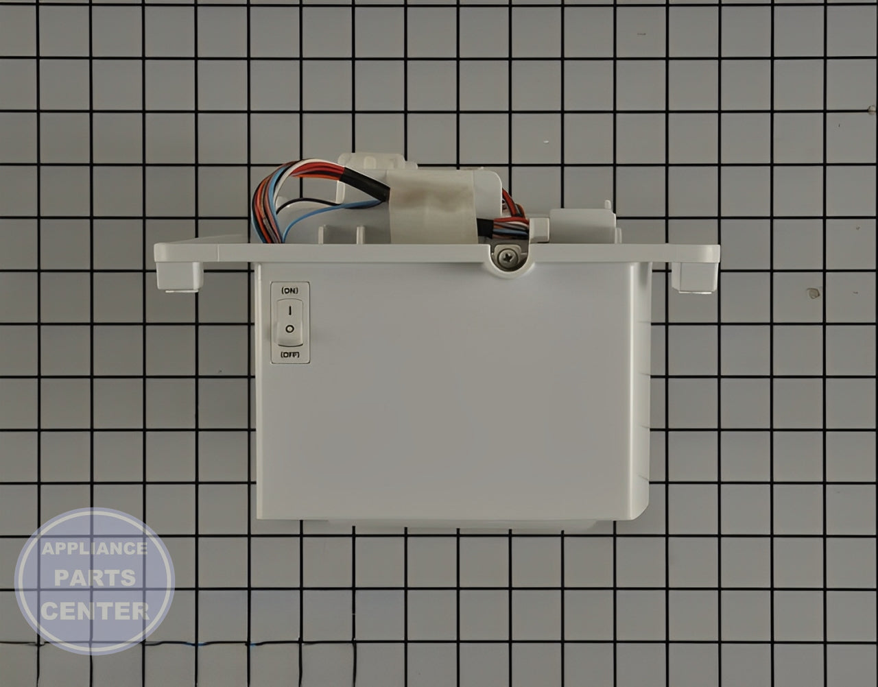 LG ICE MAKER KIT ASSEMBLY AEQ73449909 - Side view with specific measurement details