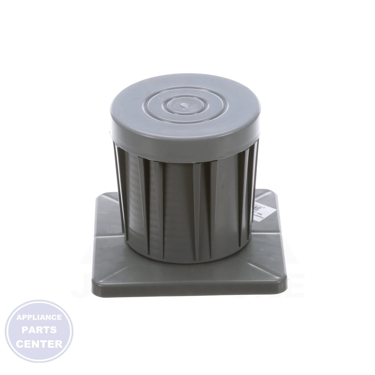 Adjustable Equipment Riser AER-8 - Side view with 5"-8" height range