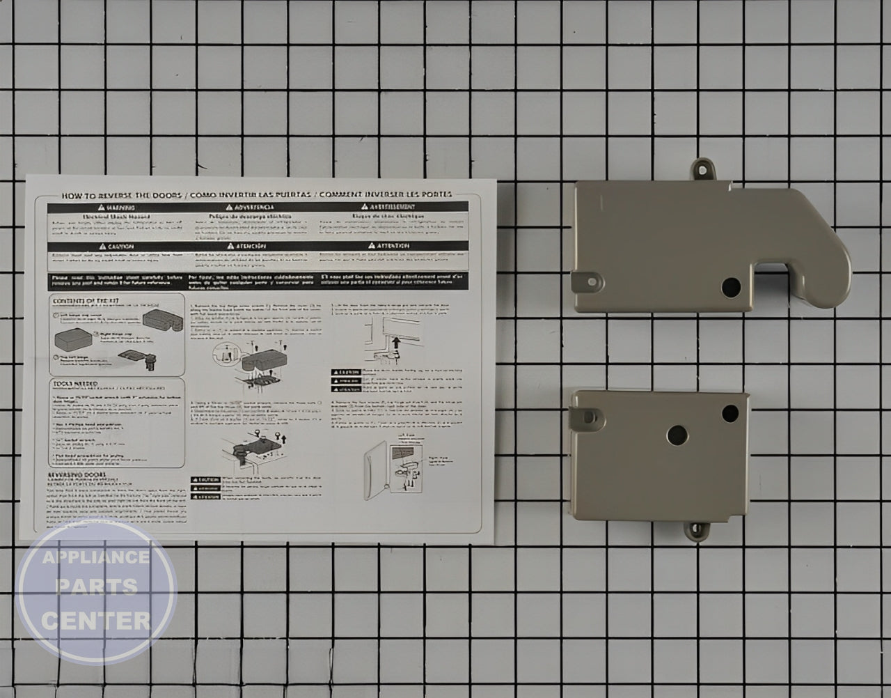 L-G KIT ASSEMBLY AEY73632002 - Main view showing durable door support for specific models