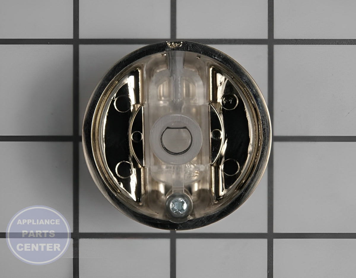 LG RANGE OVEN COOKTOP BURNER KNOB ASSEMBLY AEZ73293801 - Side view with durable materials used