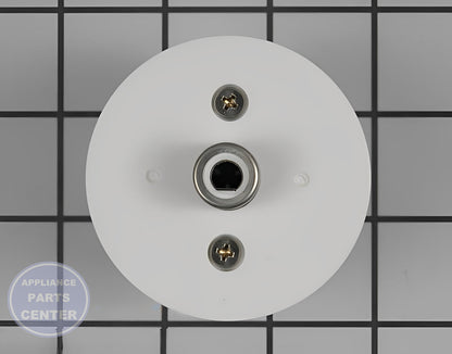 LG KNOB ASSEMBLY AEZ73453511 - Side view with accurate measurements