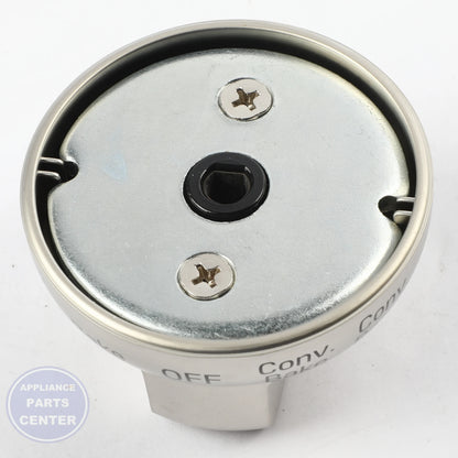 L-G KNOB ASSEMBLY AEZ74533316 - Installation in specific model showing key mounting points
