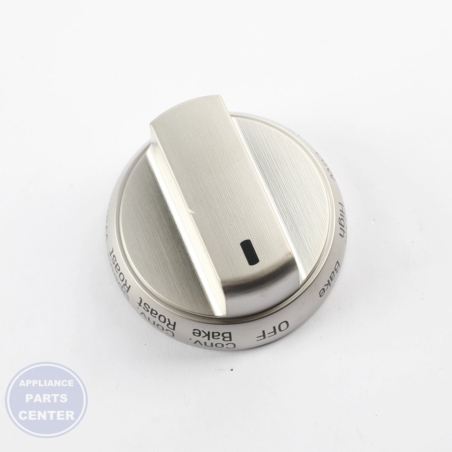 KNOB ASSEMBLY AEZ74533318 - Side view with exact measurements