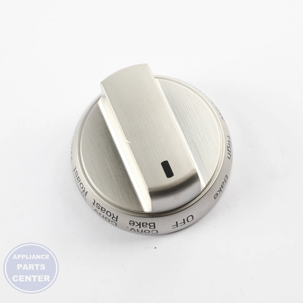 KNOB ASSEMBLY AEZ74533318 - Side view with exact measurements