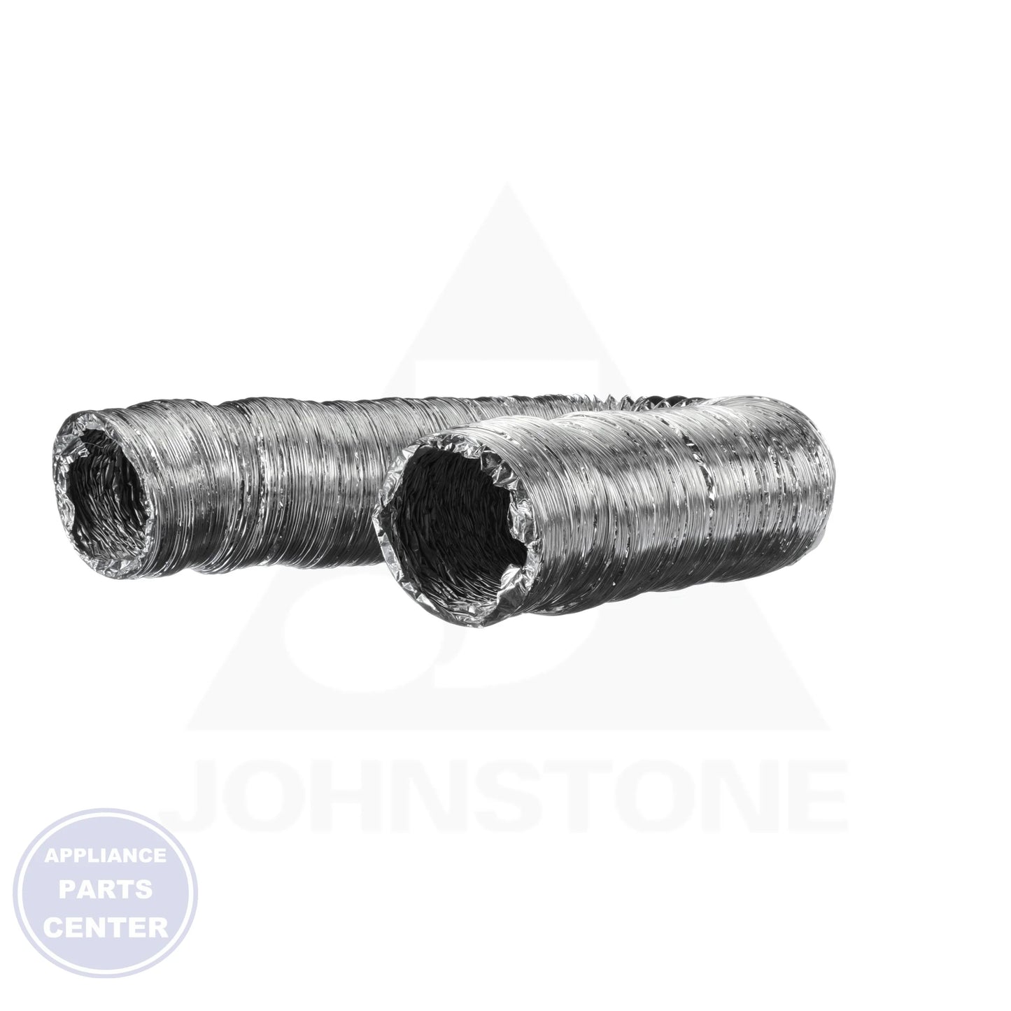 Flexible Aluminum Foil Ducting AF425UL - Detailed view of heavy-duty aluminum foil laminate and wire helix