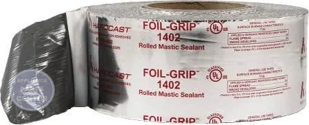 FOIL-GRIP 1402 Mastic Duct Sealant AFG-1402-3 - Main view showing water-resistant grip for various duct models