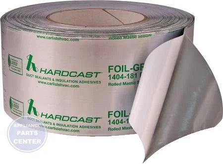 Foil-Grip™ 1404-181BFX Indoor/Outdoor Rolled Mastic Sealant AFG-1404-181BFX-2 - Main view showing airtight bond strength for various models