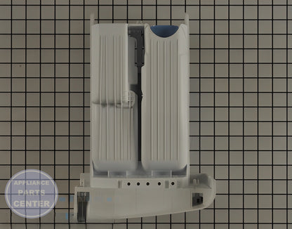 LG WASHER DRAWER PANEL ASSEMBLY AGL74074375 - Detailed view of dispenser functionality