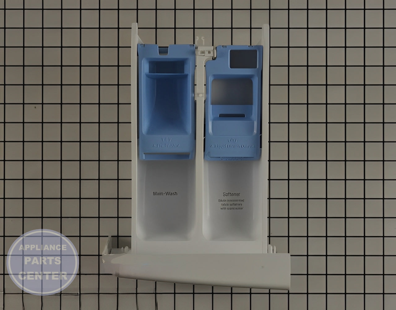 LG WASHER DRAWER PANEL ASSEMBLY AGL74074375 - Main view showing precise detergent dispensing for LG washing machines