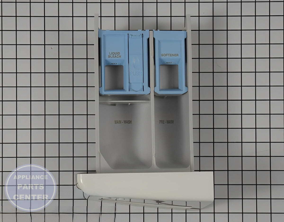 L-G PANEL ASSEMBLY,DRAWER AGL74334828 - Main view showing dispenser functionality for specific models