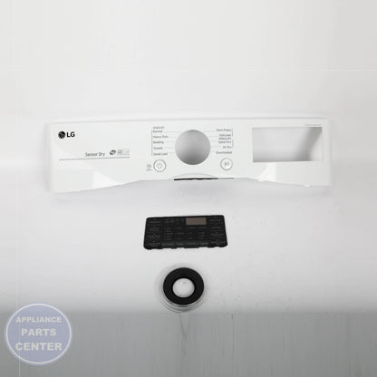PANEL ASSEMBLY,CONTROL AGL76992506 - Side view with precise measurements