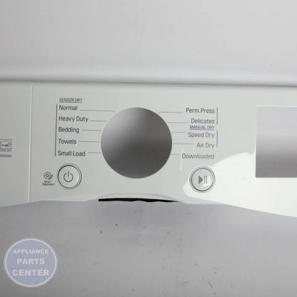 L-G PANEL ASSEMBLY,CONTROL AGL76992506 - Installation in DLG7101W showing key mounting points