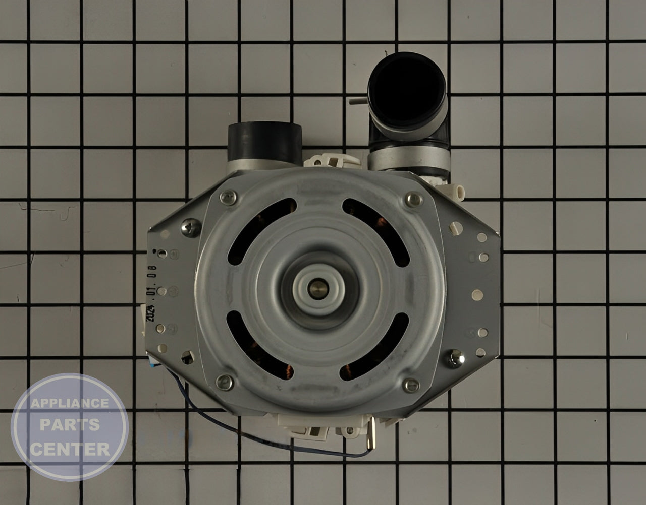 LG Dishwasher Parts Assembly AGM30016301 - Detailed view of the pump assembly technical details