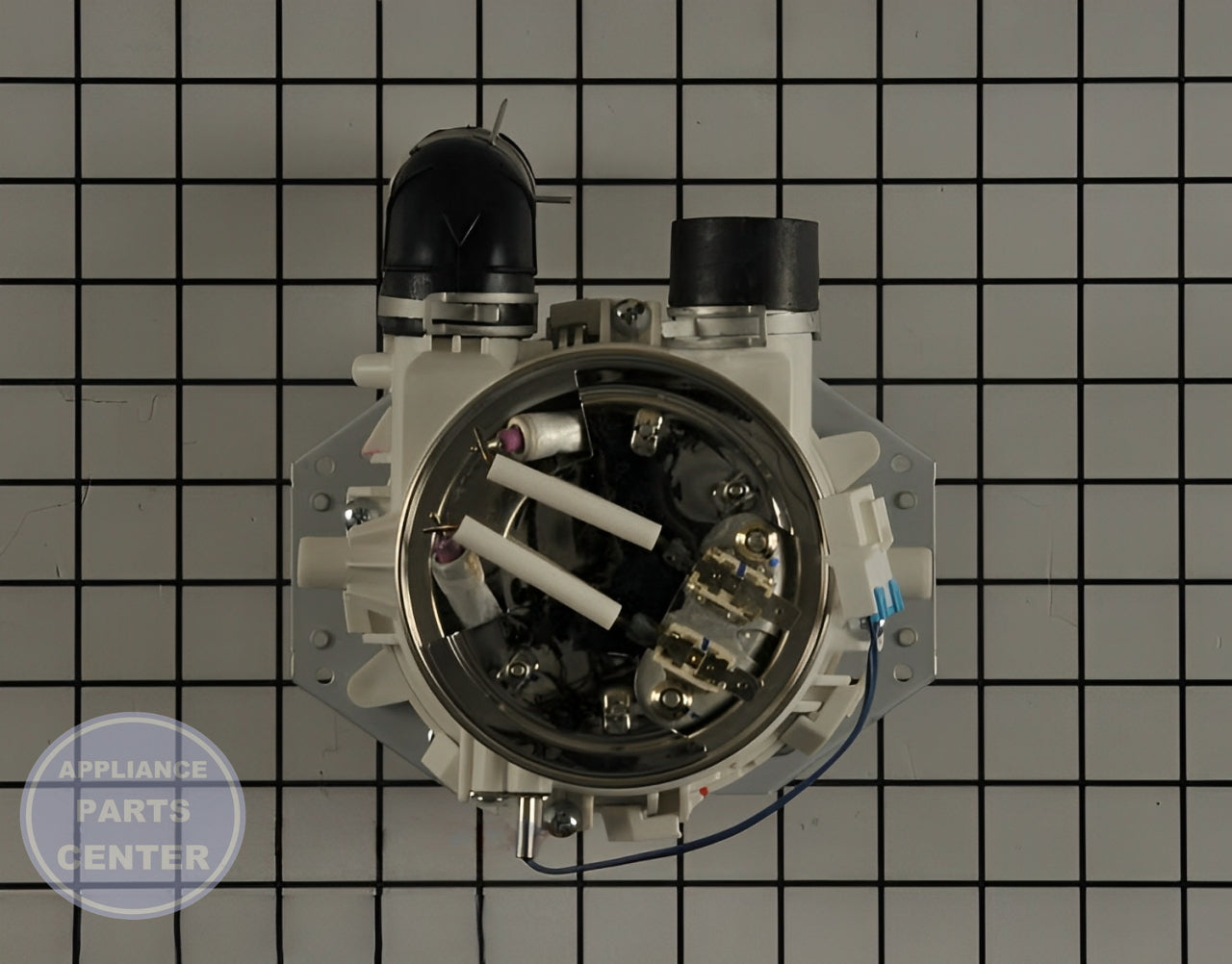 LG Dishwasher Parts Assembly AGM30016301 - Main view showing pump assembly for various LG dishwasher models