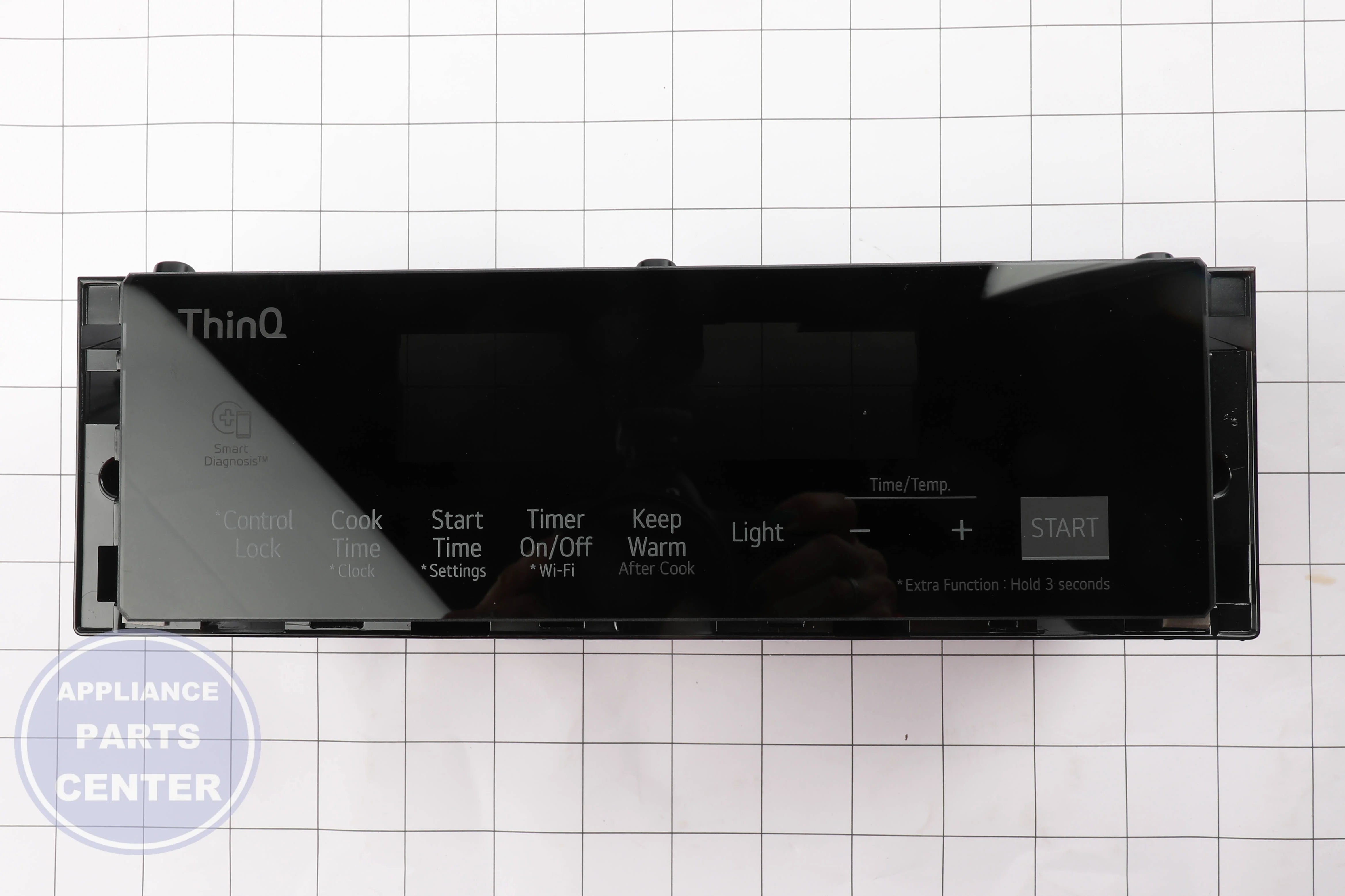 L-G SUPPORTER,PARTS ASSEMBLY,SVC AGM30037301 - Installation in L-G Range/Stove/Oven showing key mounting points
