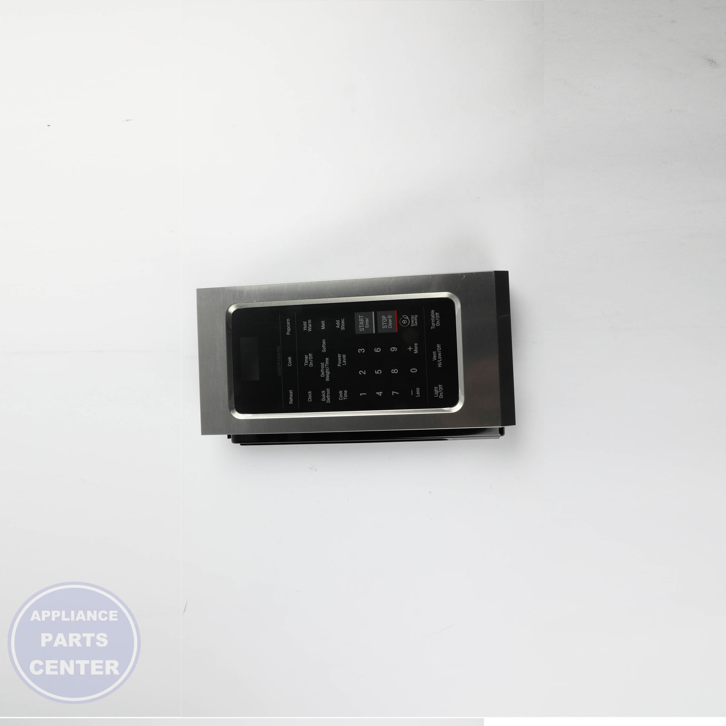 CONTROL PANEL,PARTS ASSEMBLY,SVC AGM73170704 - Side view with precise measurements