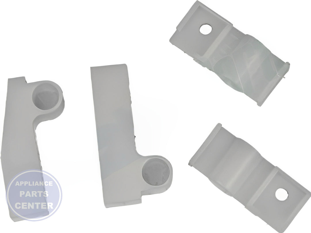 LG WASHER DOOR HINGE BUSHING KIT AGM73409001 - Main view showing smooth door operation for various LG models