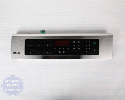 CONTROL PANEL,PARTS ASSEMBLY,SVC AGM73551624 - Side view with precise touchpad specifications