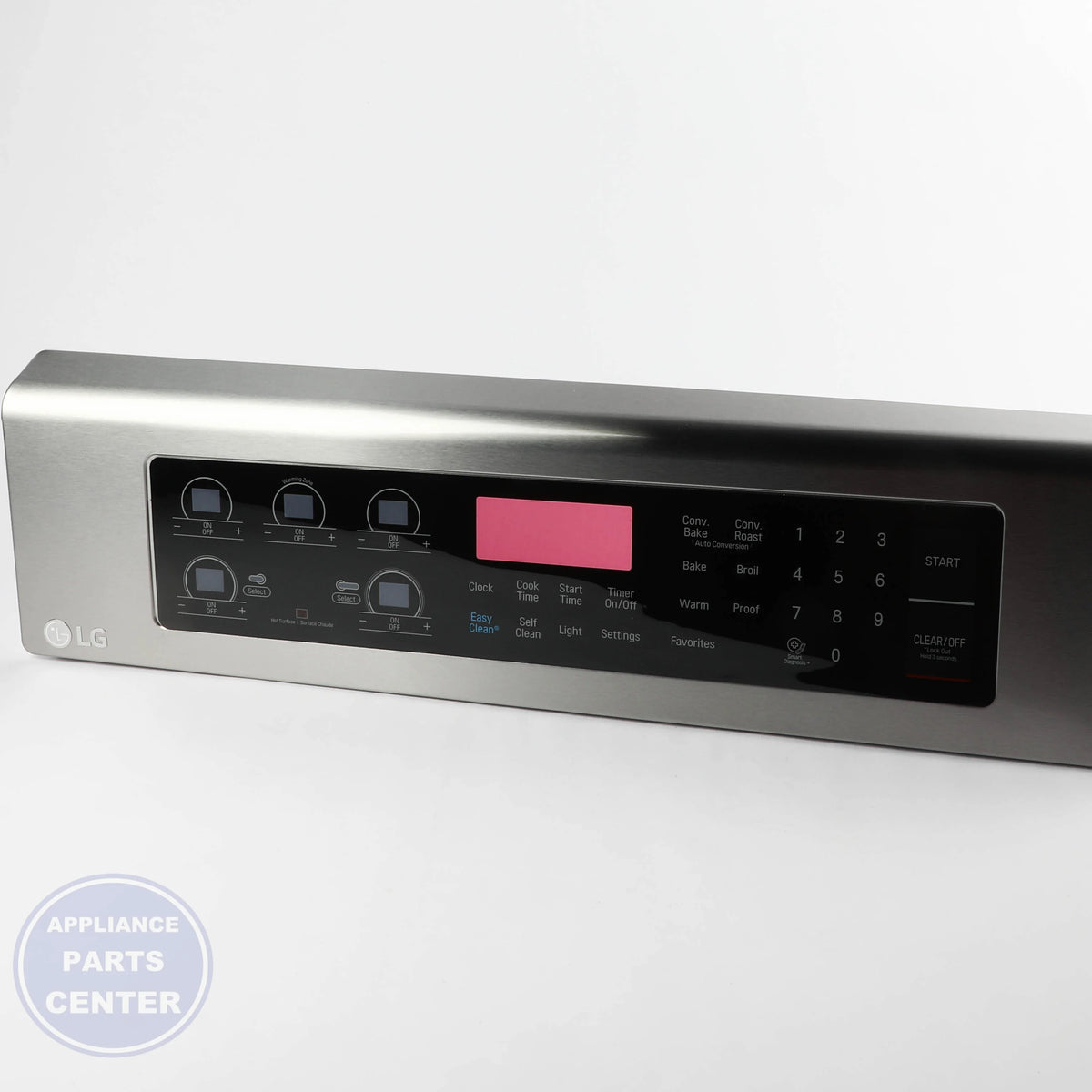 L-G CONTROL PANEL,PARTS ASSEMBLY,SVC AGM73551673 - Main view showing thermostat control for L-G Range/Stove/Oven models