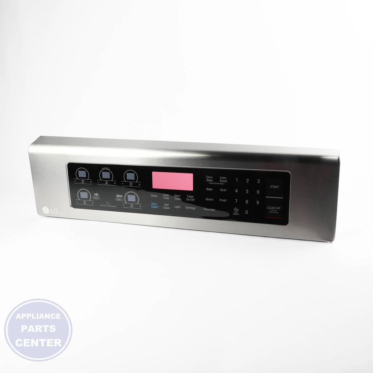 CONTROL PANEL,PARTS ASSEMBLY,SVC AGM73551673 - Side view with precise thermostat specs