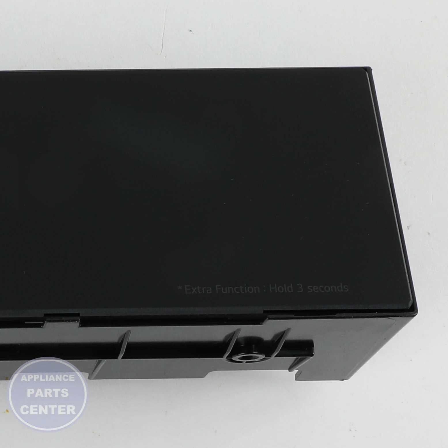 SUPPORTER PARTS ASSEMBLY SVC AGM75309045 - Side view with precise measurements for touchpad support