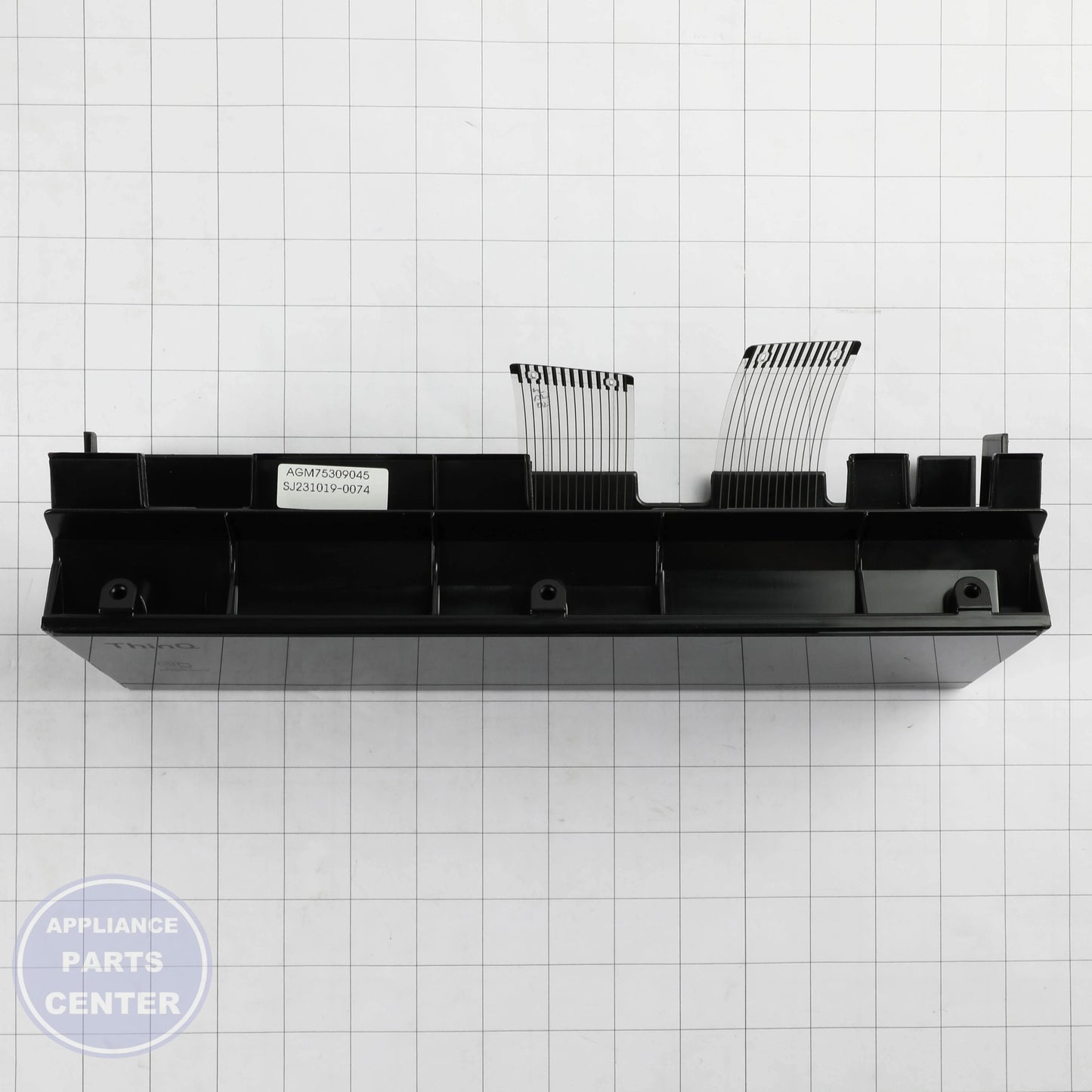 L-G SUPPORTER PARTS ASSEMBLY SVC AGM75309045 - Installation in specific L-G model showing key mounting points