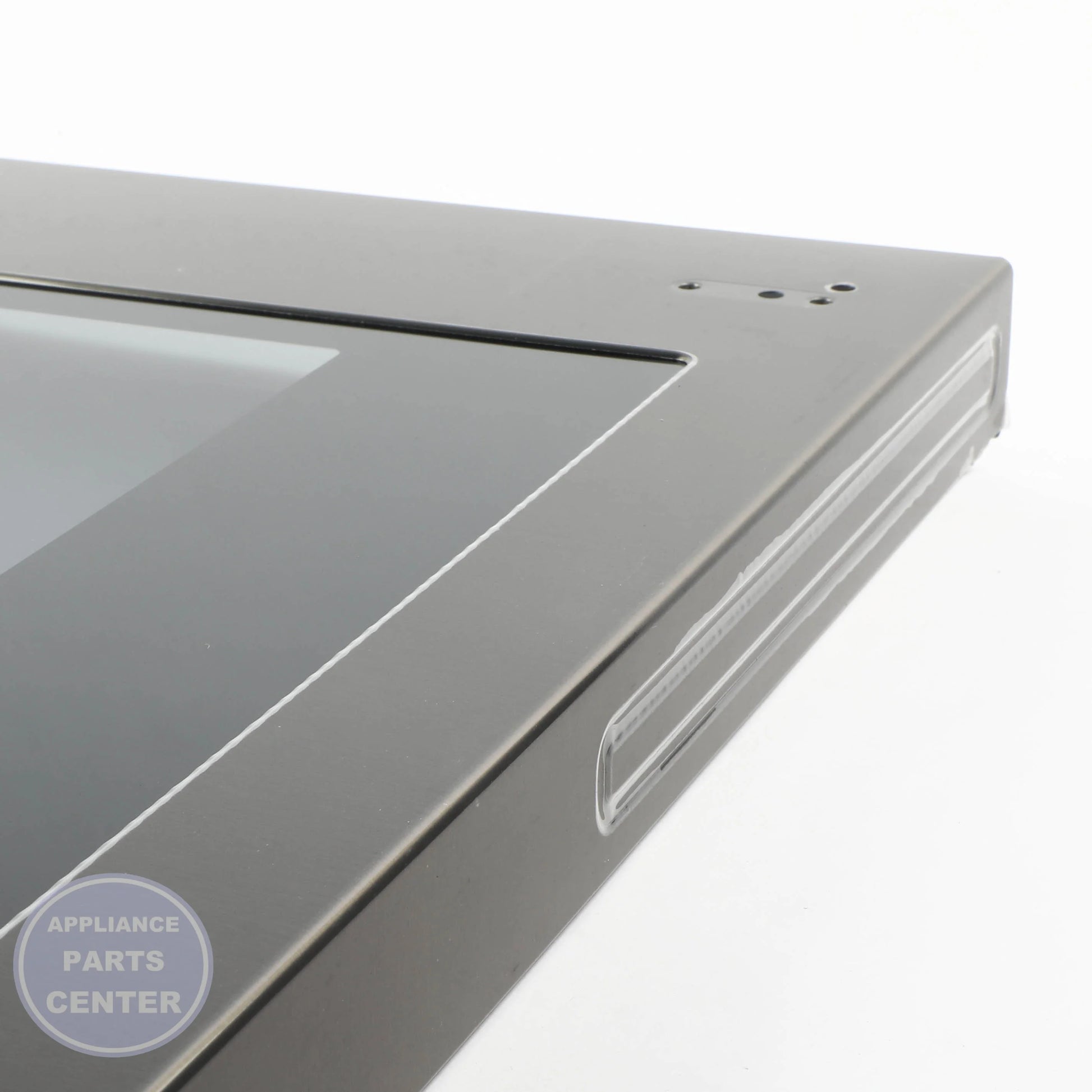 COVER,PARTS ASSEMBLY,SVC AGM75509804 - Side view with exact measurements for accurate installation