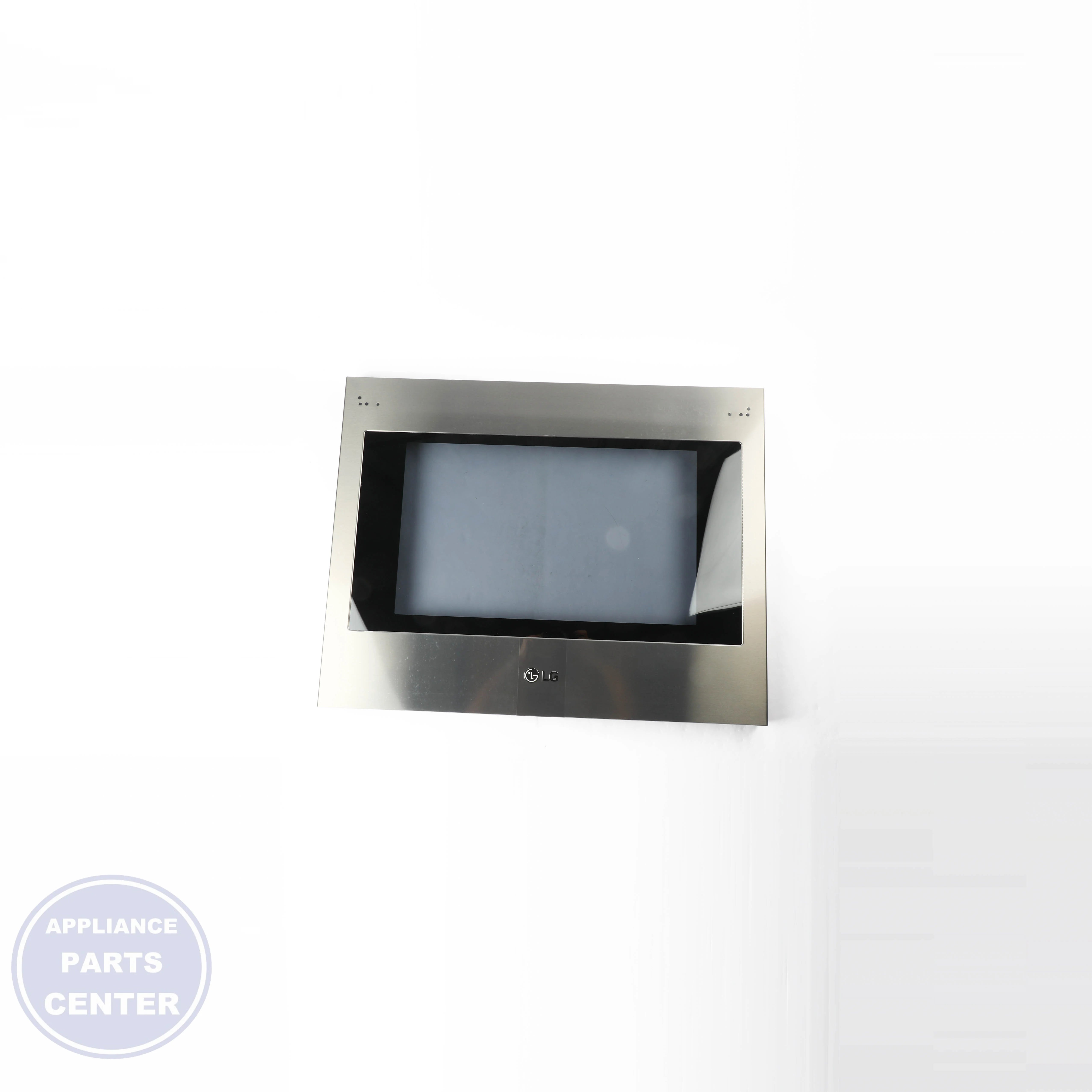 L-G COVER,PARTS ASSEMBLY,SVC AGM75509804 - Installation in L-G Range/Stove/Oven showing key mounting points