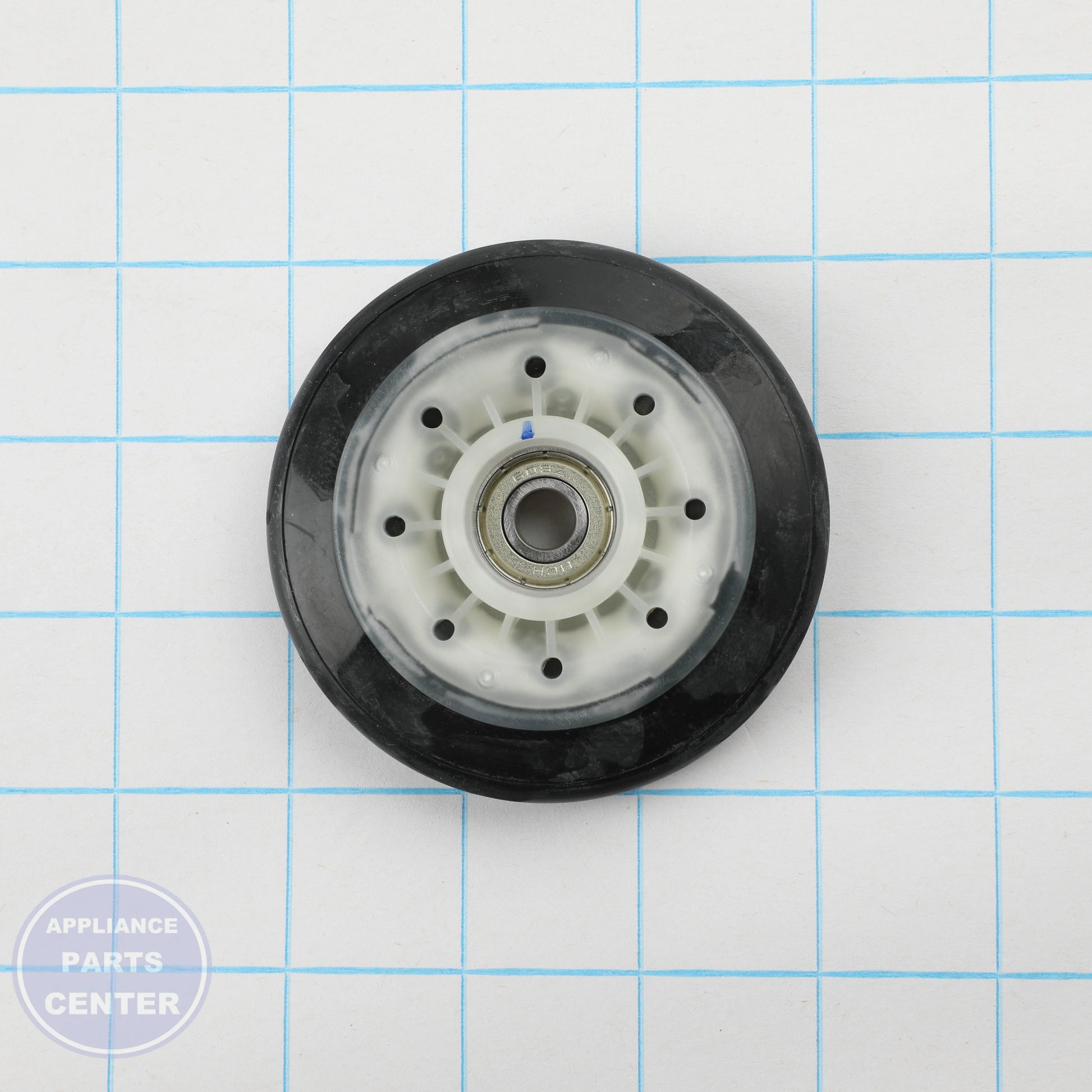 ROLLER,PARTS ASSEMBLY,SVC AGM75510719 - Side view with 50 lbs load capacity