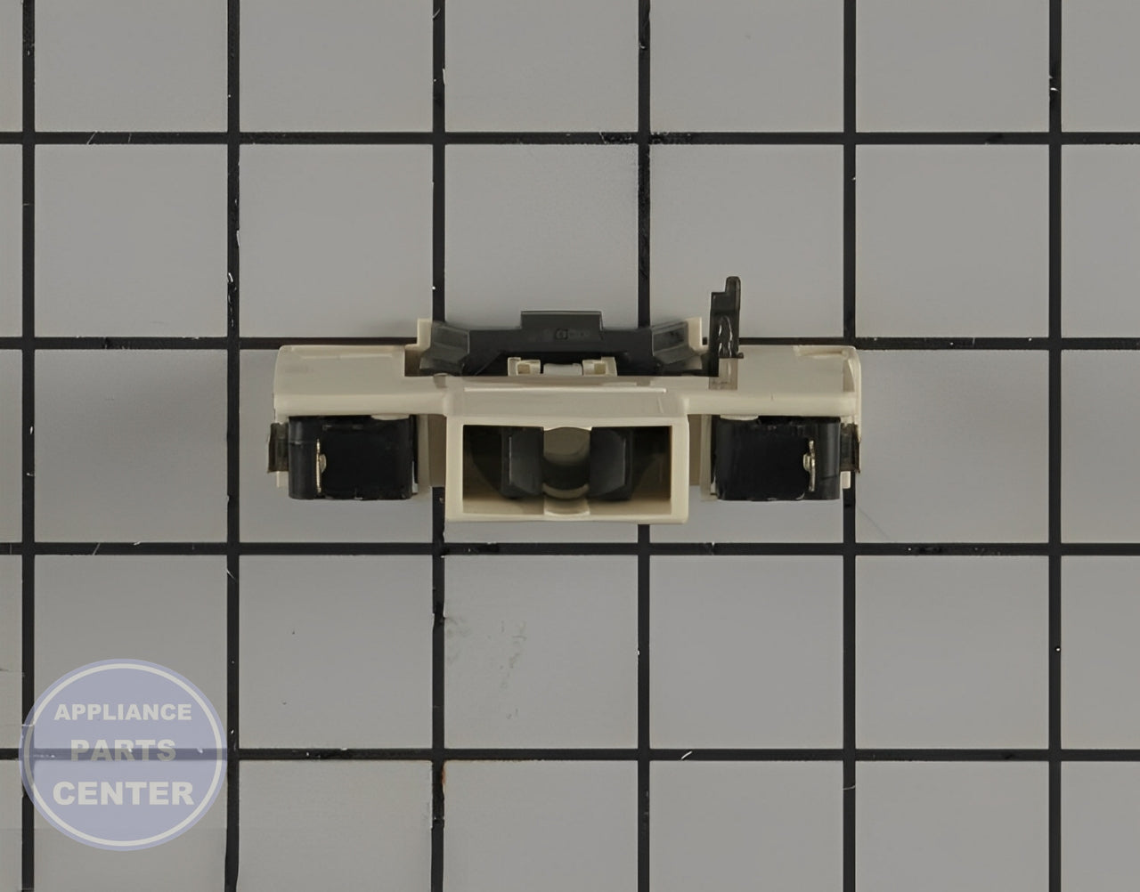 LG DISHWASHER DOOR LATCH ASSEMBLY AGM76209501 - Detailed view of sturdy construction for lasting performance