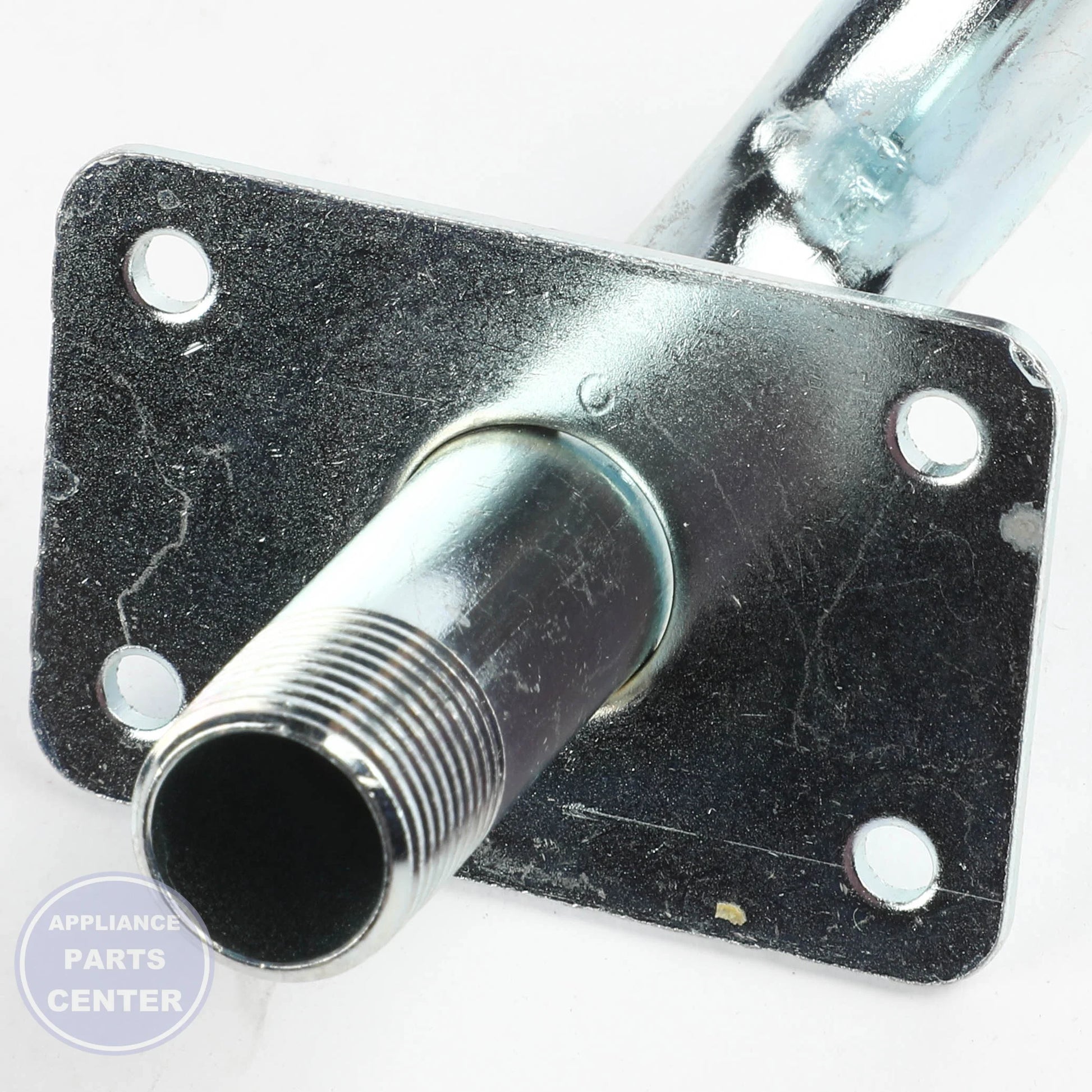 PIPE ASSEMBLY AGR73534501 - Side view with precise measurements