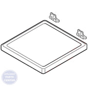 LG PLATE ASSEMBLY,TOP AGU73909711 - Main view showing top stability for LG refrigerators
