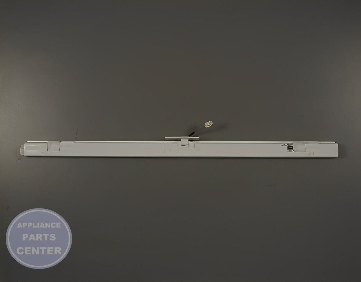 LG FRONT PLATE ASSEMBLY AGU75188619 - Side view with precise measurements and specs