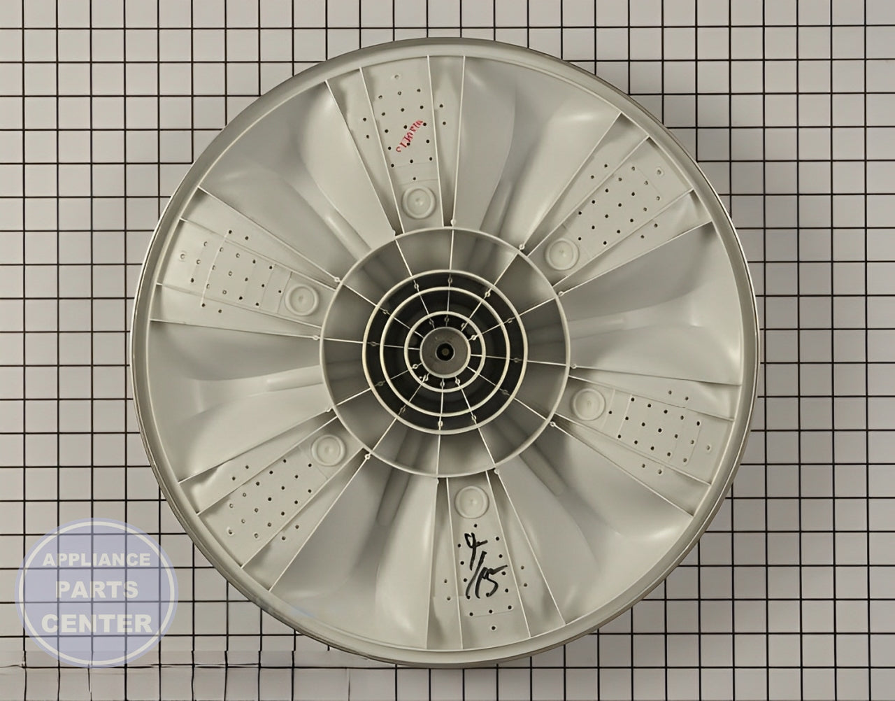LG WASHER PULSATOR ASSEMBLY AGZ72909711 - Detailed view of agitator for effective cleaning