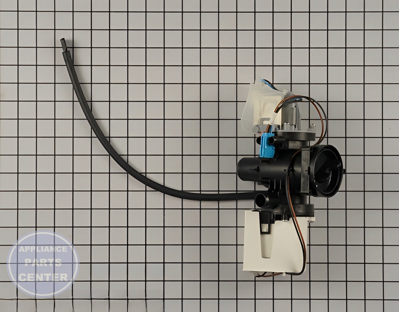 LG DRAIN PUMP ASSEMBLY AHA72973309 - Main view showing efficient water draining for LGE models