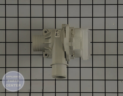 LG WASHER DRAIN PUMP ASSEMBLY AHA75673404 - Detailed view of pump specifications