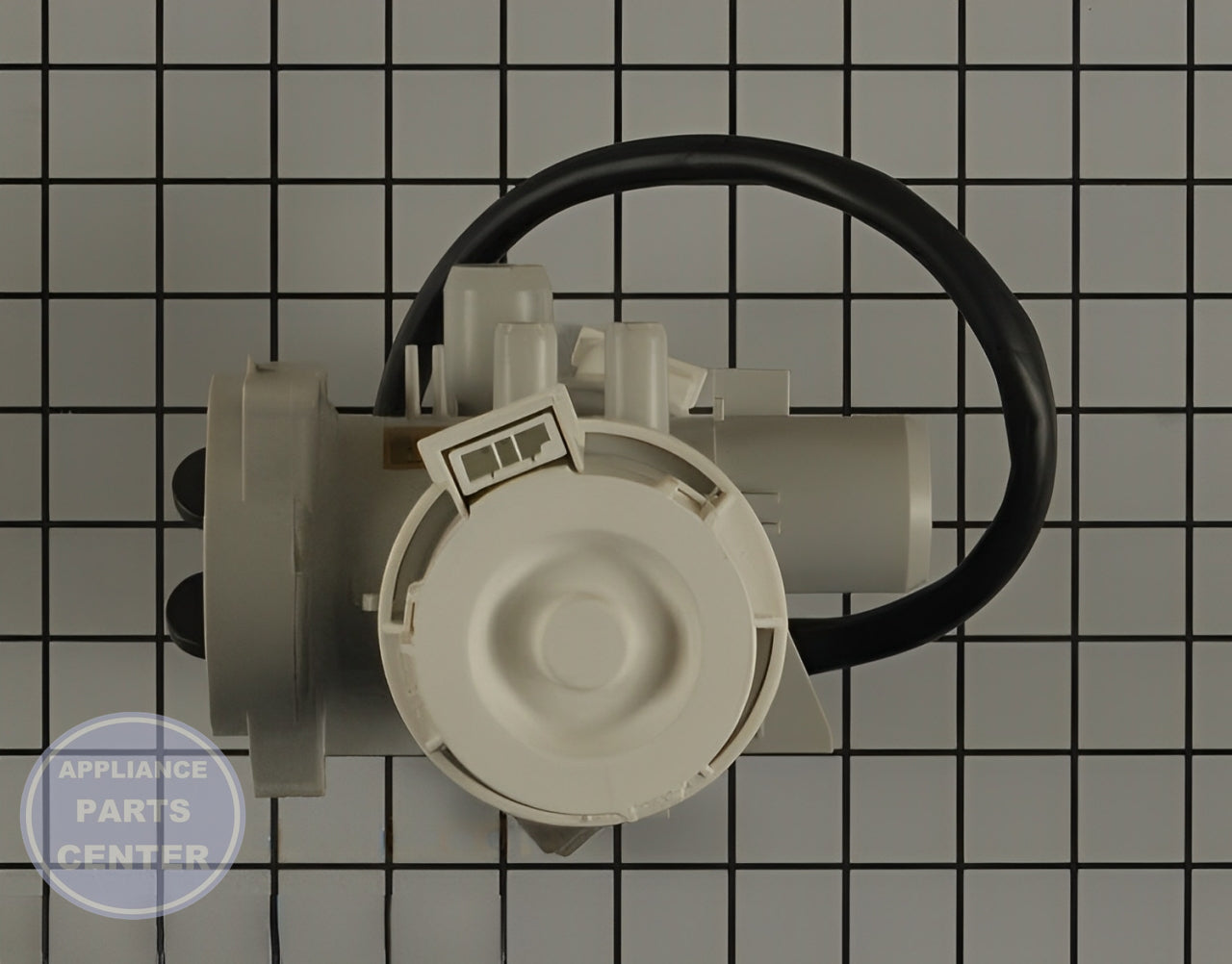 LG PUMP DRAIN ASSEMBLY AHA75693409 - Detailed view of high-quality materials for lasting durability