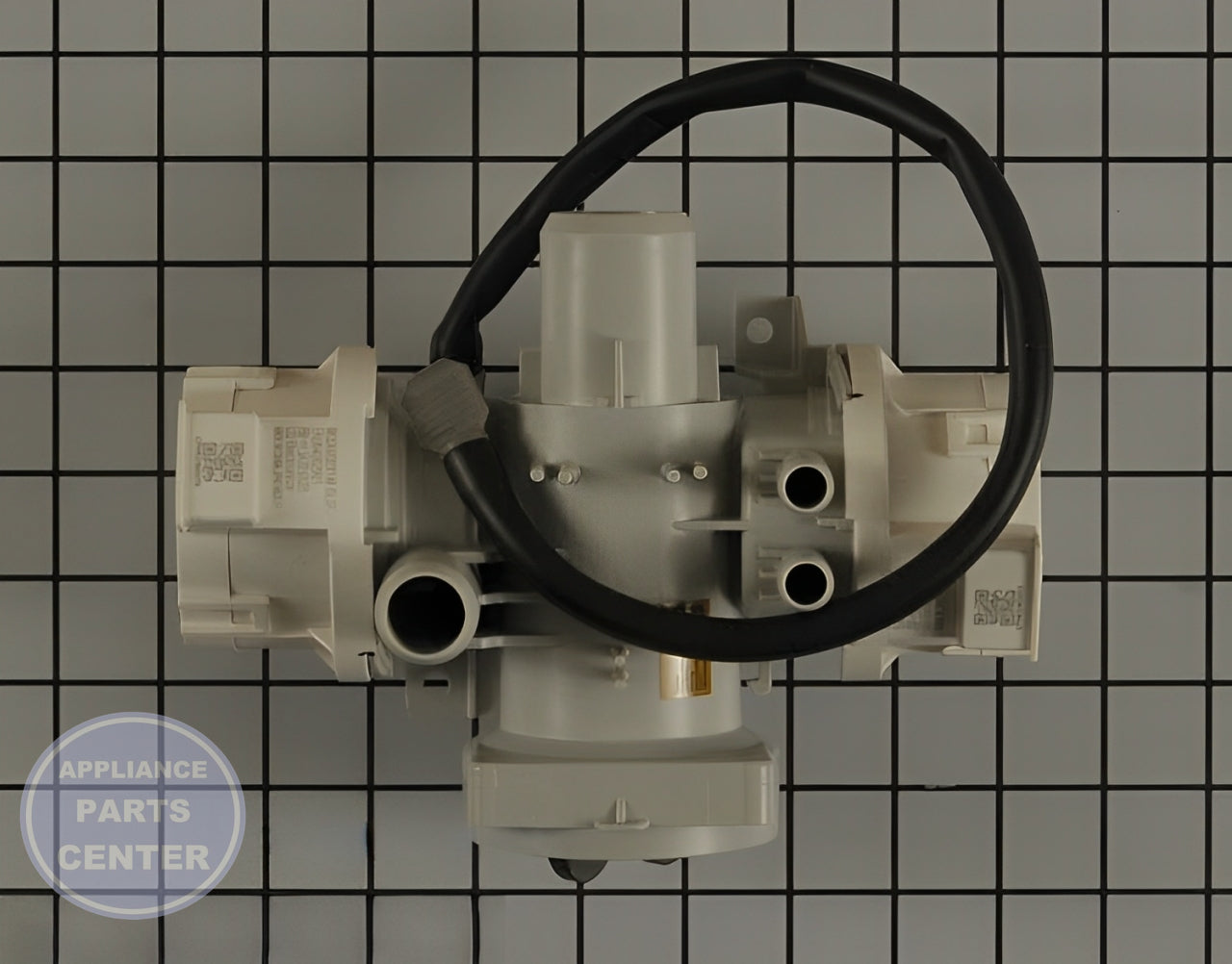 LG PUMP DRAIN ASSEMBLY AHA75693409 - Main view showing efficient water drainage for LG washing machines