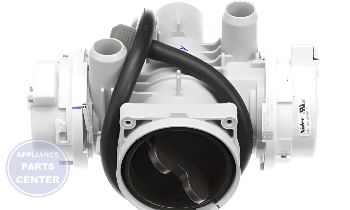 LG PUMP DRAIN ASSEMBLY AHA75853813 - Main view showing efficient water drainage for LG washers