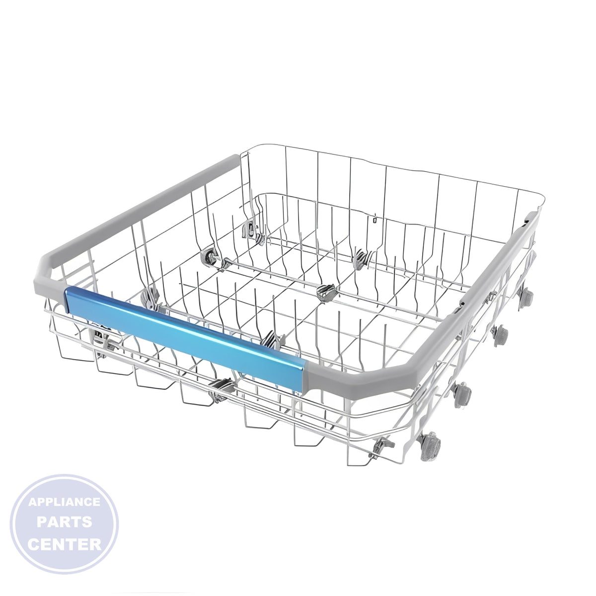 LG DISHWASHER RACK ASSEMBLY AHB73129108 - Main view showing heavy load support for LG dishwasher models