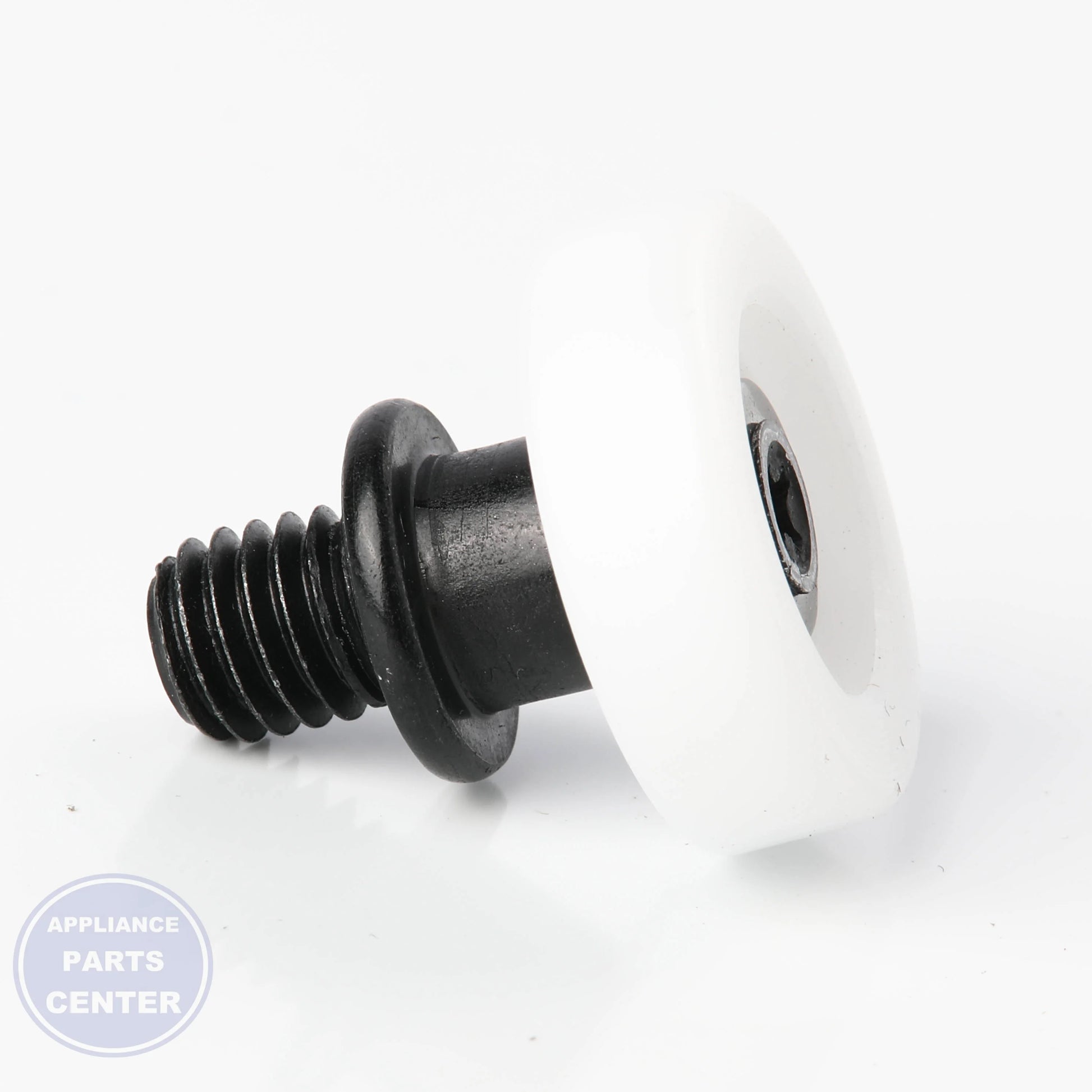 ROLLER ASSEMBLY AHJ35783201 - Side view with precise measurements