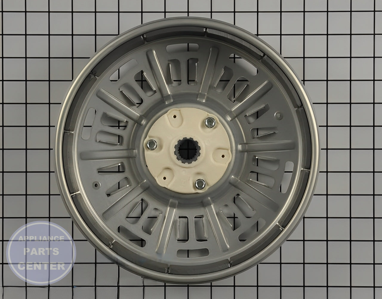 LG WASHER ROTOR ASSEMBLY AHL72914401 - Detailed view of heavy-duty motor specifications