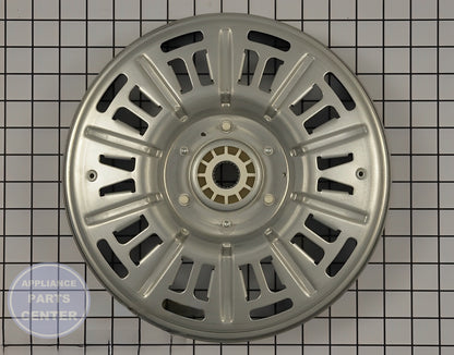 LG WASHER ROTOR ASSEMBLY AHL72914402 - Main view showing motor support for LGE Washing Machine