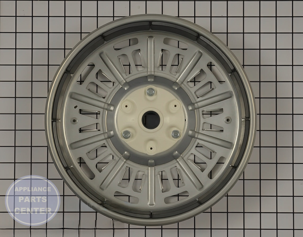 LG WASHER ROTOR ASSEMBLY AHL72914402 - Detailed view of efficient motor operation