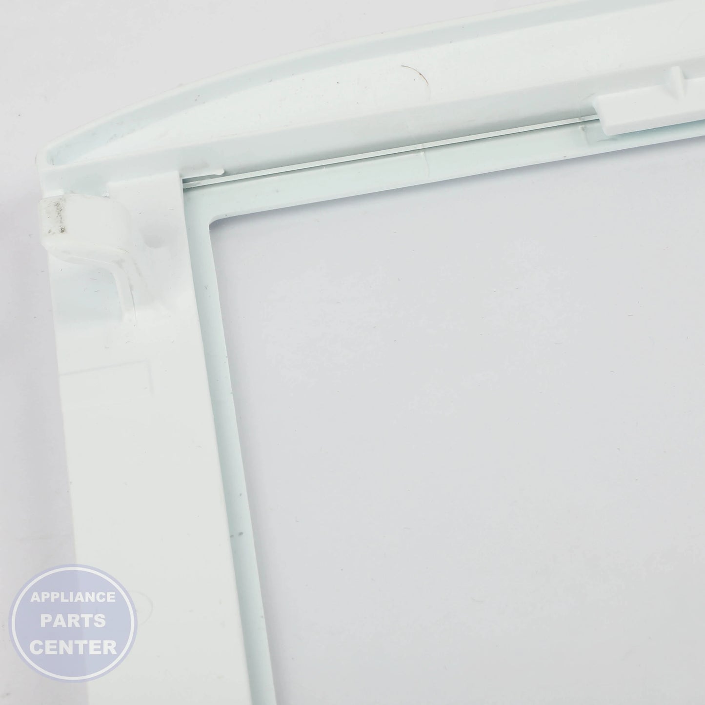SHELF ASSEMBLY,FREEZER AHT73455102 - Side view with 16x12 measurements