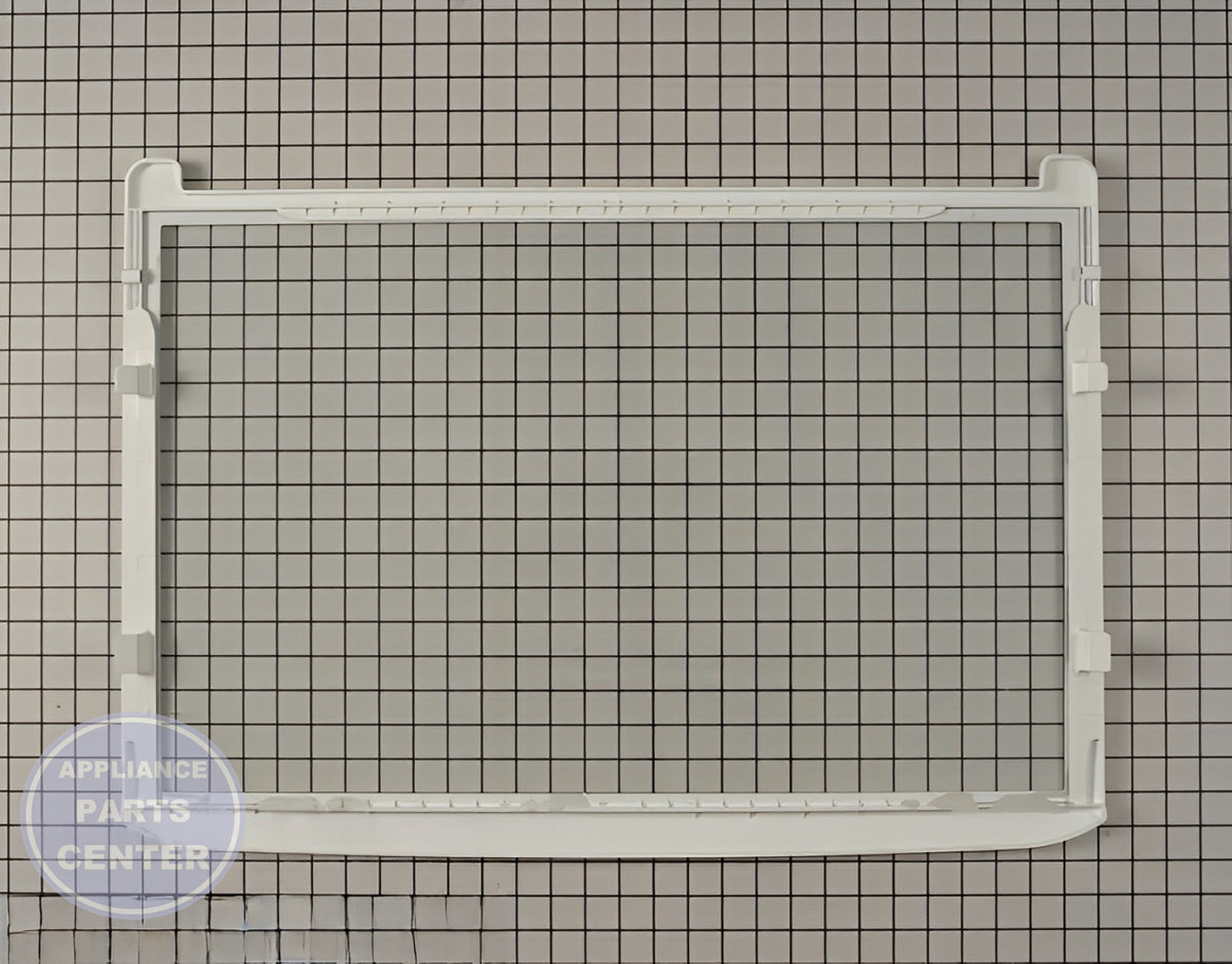 LG REFRIGERATOR SHELF ASSEMBLY AHT73514302 - Detailed view of sturdy shelf design